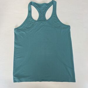 Lululemon Swiftly Tech Racerback Tank Race Length Size 8-10 Teal